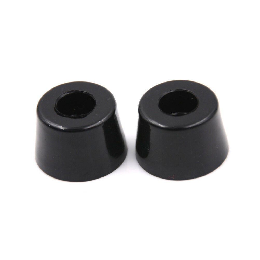 10 Pcs 21mm x 15mm Black Conical Recessed Rubber Feet Bumpers Pad.l8
