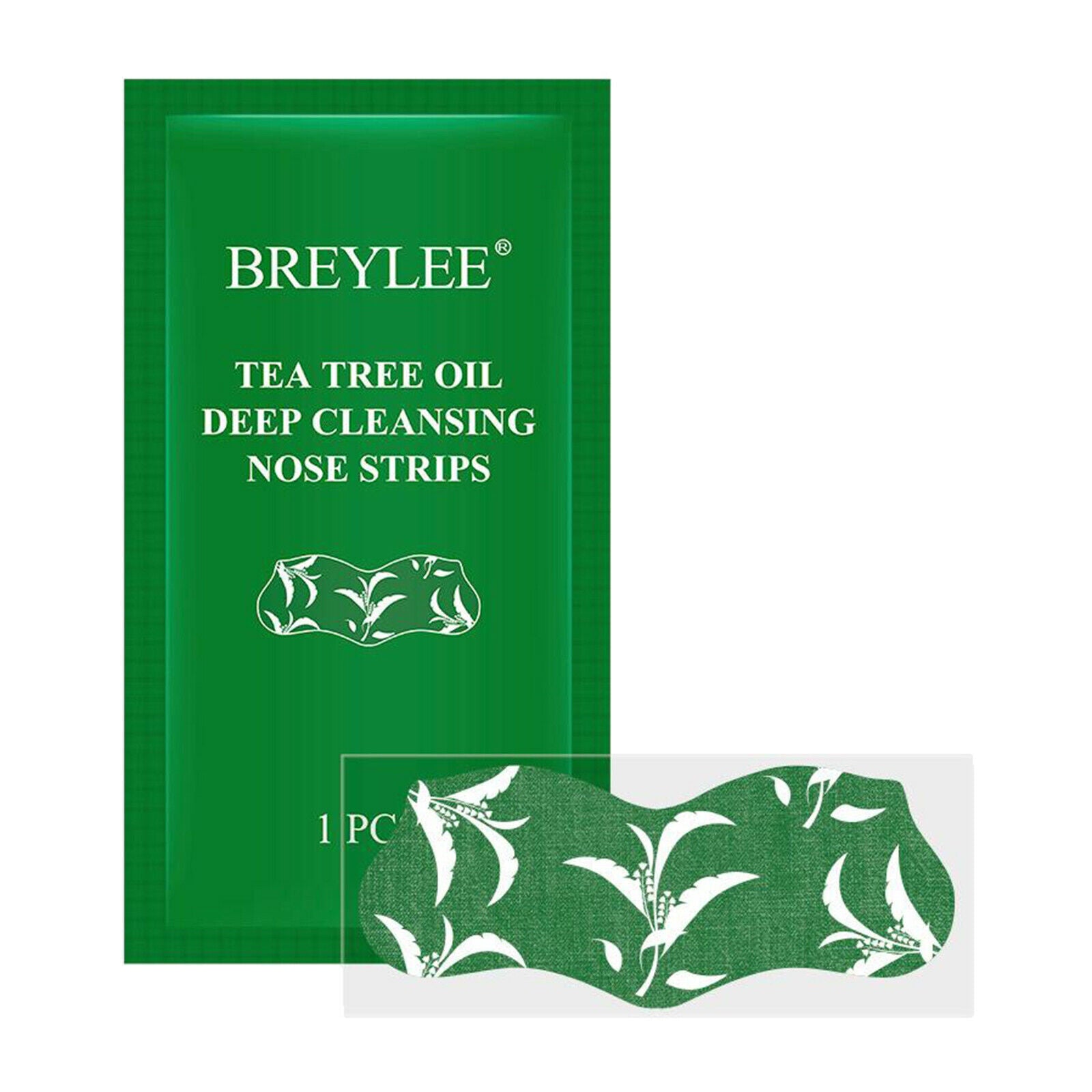 10 Pack Tea Tree Nose Pore Strips Blackhead Removal Strips Deep Cleanings