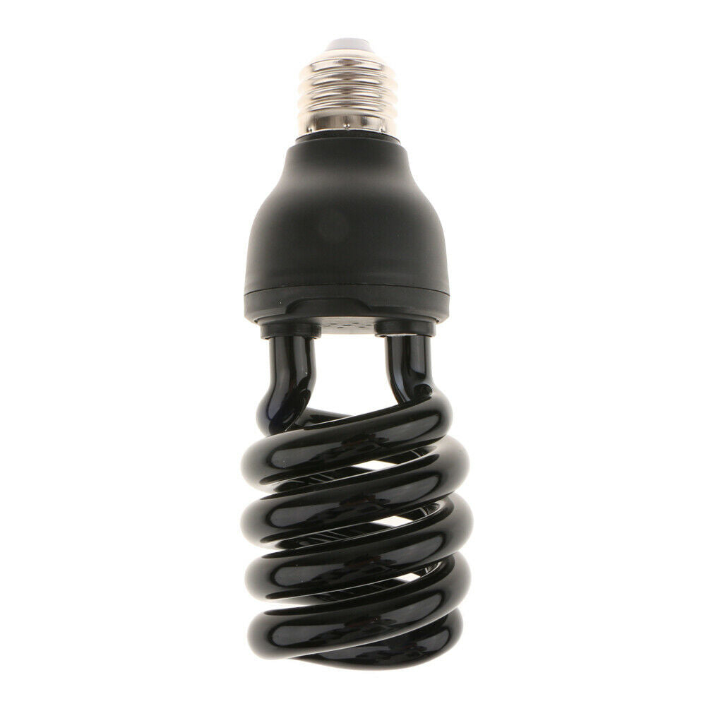 2x 12V Ultraviolet Blacklight Bulb Fluorescent Lightbulb Spiral Type - 30W