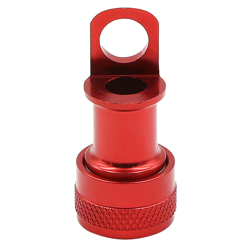 Aluminum Alloy Bike Quick Release Pedal Bracket 10mm for Foldable Bikes Red