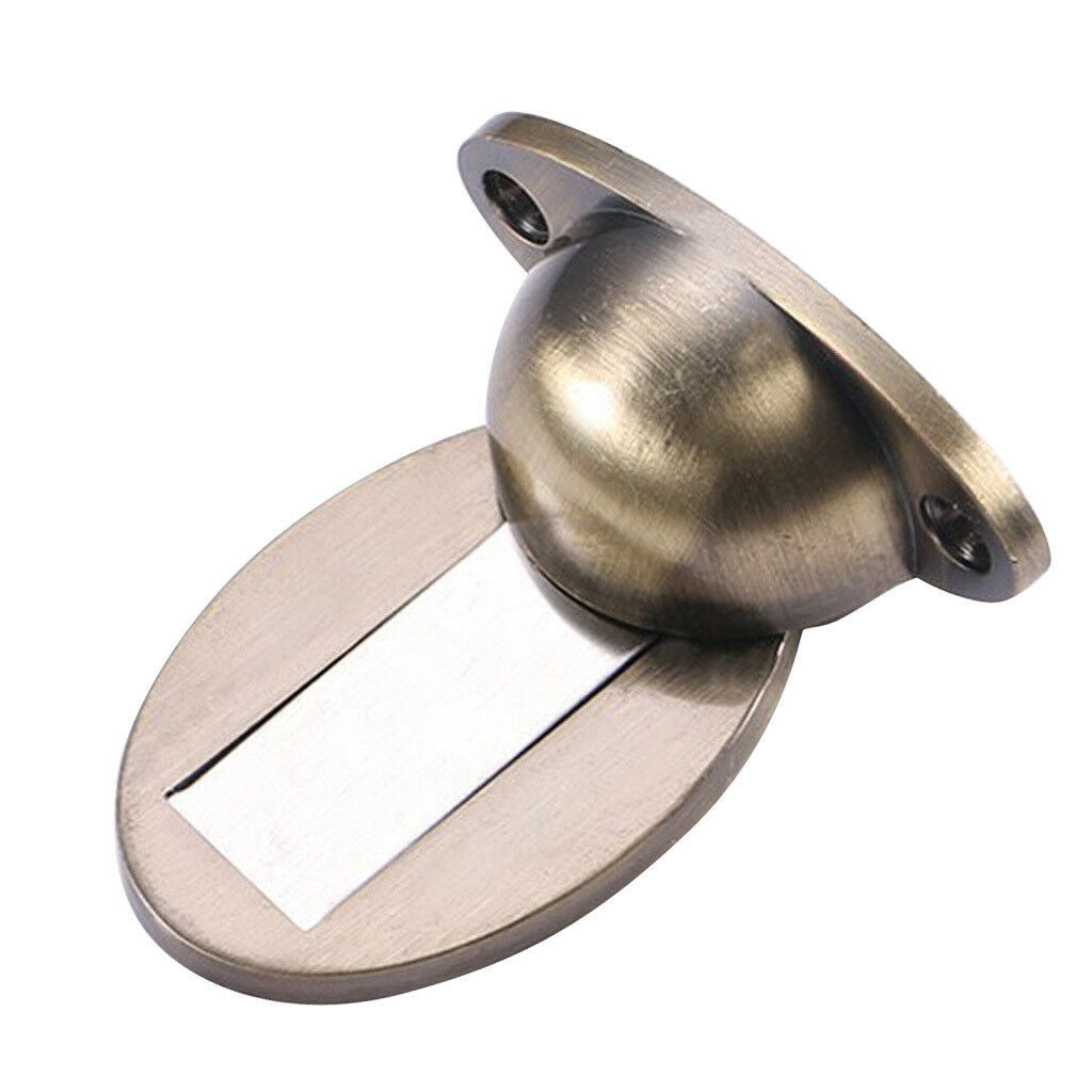Magnetic Doorstop Doorstopper Door Stopper Catcher Holder Brushed Bronze