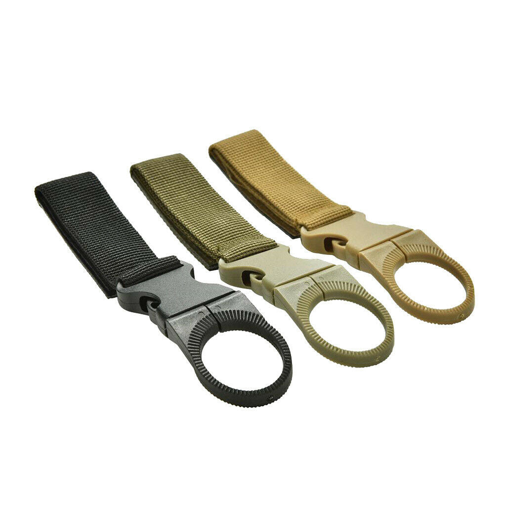 New Molle Hanging Strap Webbing Buckle Clip for Bottle Keys Outdoors