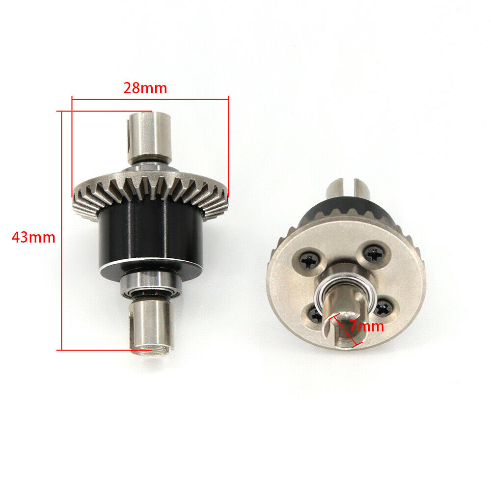 Upgrade  Housing Part Kit for WLtoys 1/12 1/14 124018 RC Car Models