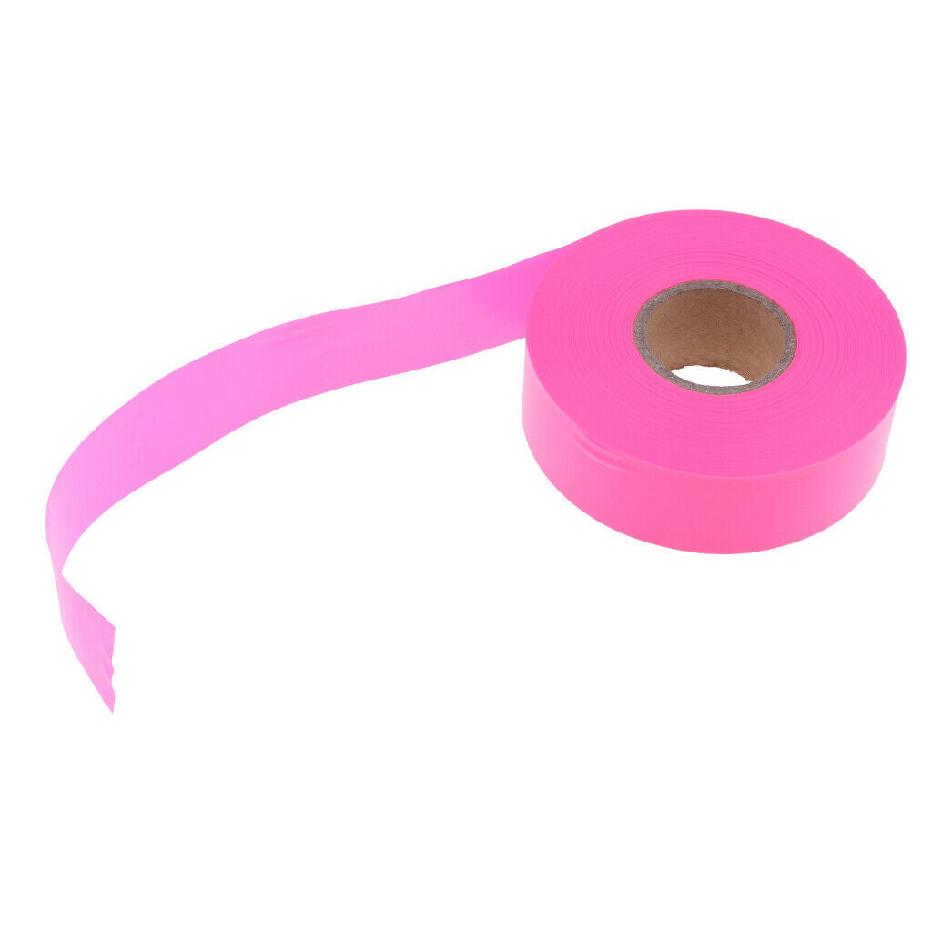 2pcs High Visibility Hunting Hiking Flagging Tape for Borders And