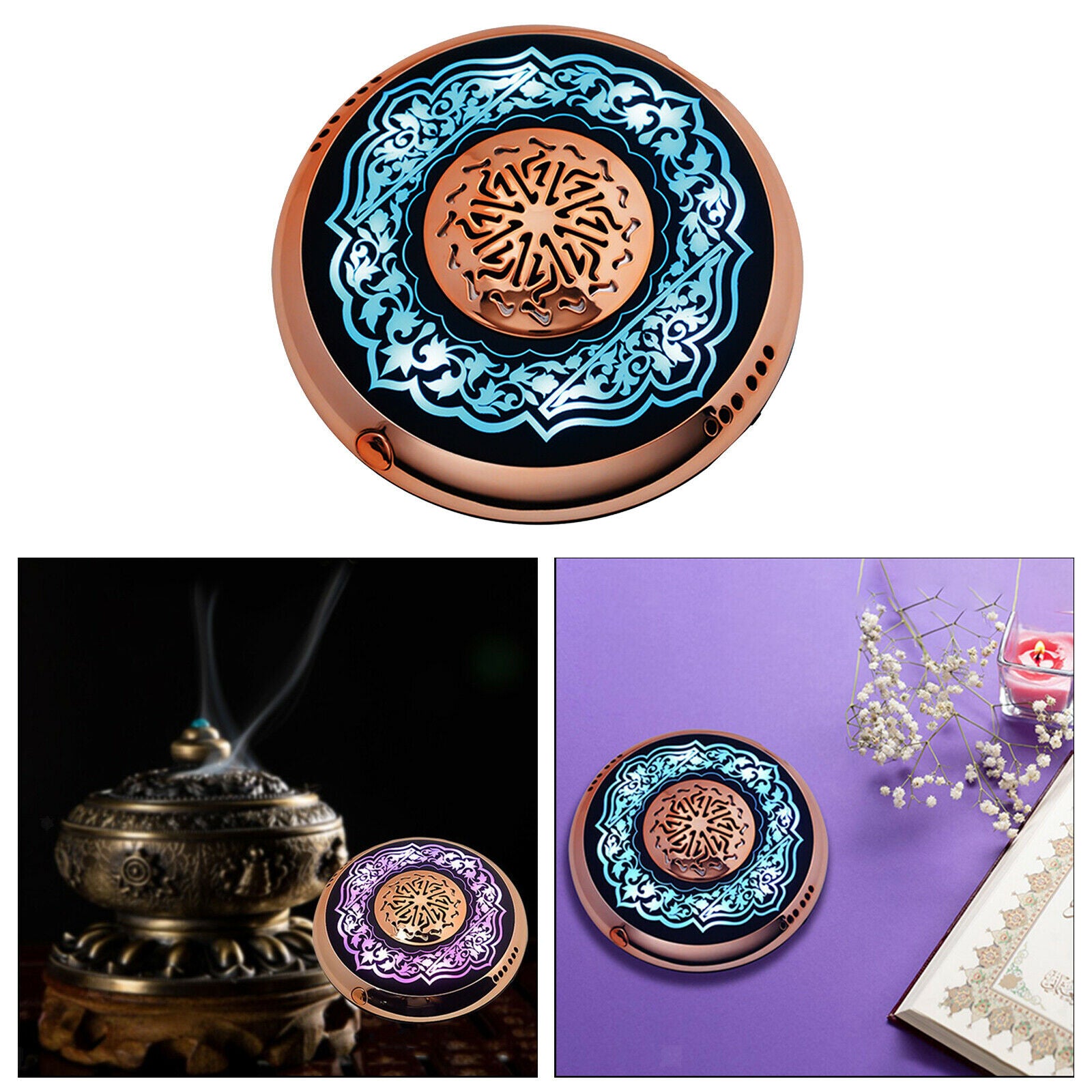 Portable 4.2 Bluetooth Quran Speaker Reader LED Lamp with Remote APP Control