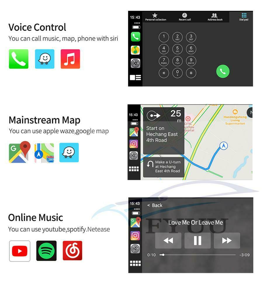 Carlinkit USB IOS for CarPlay Dongle Adapter Only For Android Car Navi Player