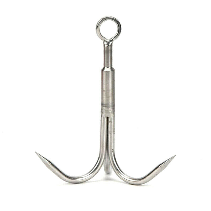 3-Claw Stainless Steel Outdoor Grappling Hook Survival Wall Claw Climbing ToBDA