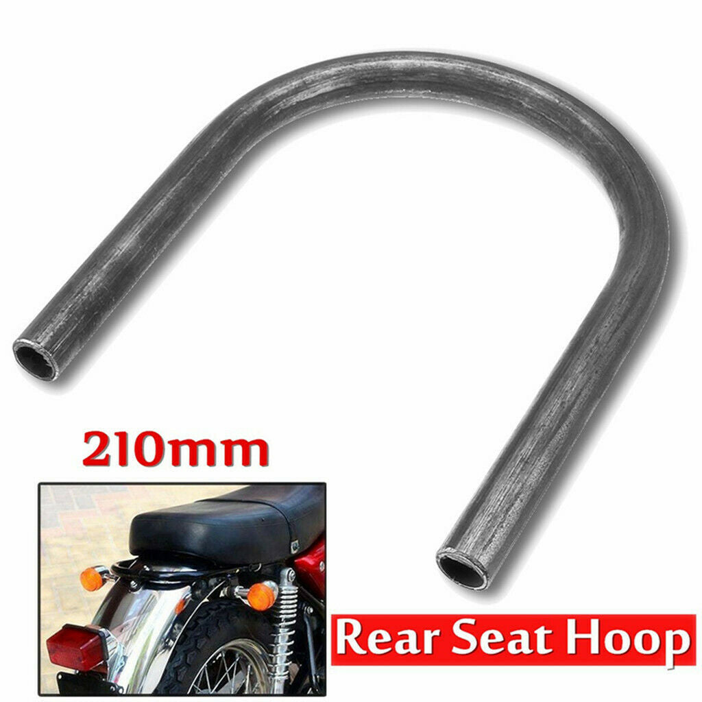 210mm Rear Frame Hoop Tracker End Flat Seat Loop for Cafe Racer Bobber