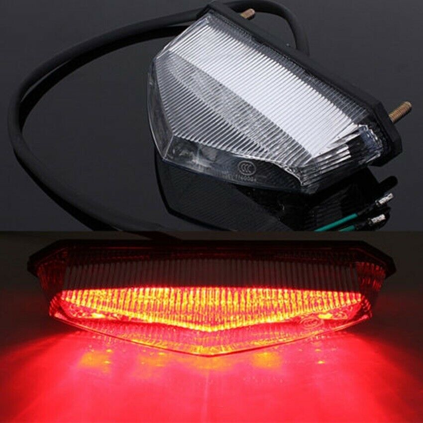 Universal 12V RED 10LED Motorcycle ATV Dirt Bike Brake Stop Running Tail Light