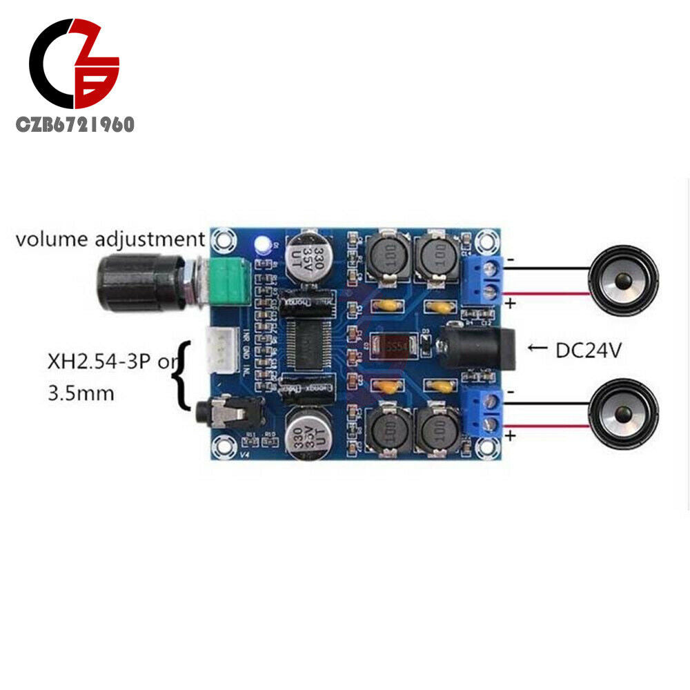 Digital HD Audio Amplifier Speaker 45*45W TPA3118D2 Dual Channel Power Amp Board