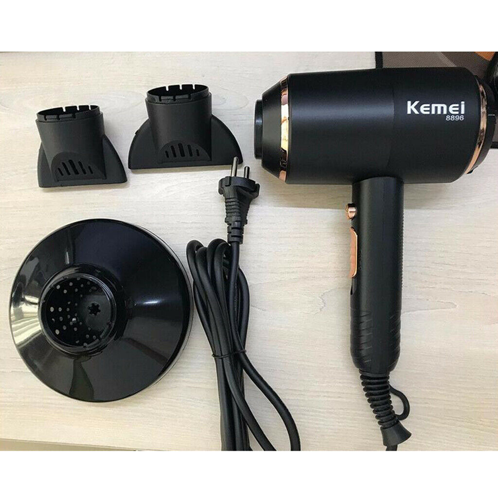 Professional Ionic Hair Dryer 4000W with Concentrator 3 Speeds & 2 Heats