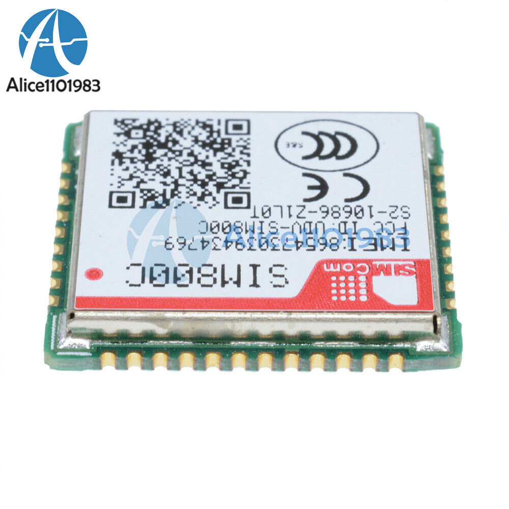 SIM800C GSM Quad Band Module SIM800C SMS DATA Transfer Voice Support TTS