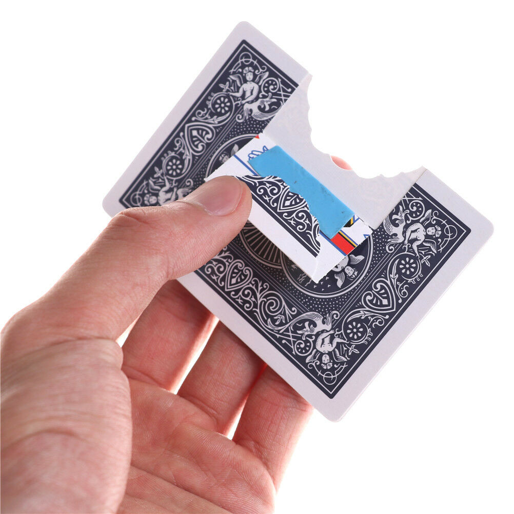 Professional Bite Out Card Magic Tricks Card Magic Illusions Card Trick St.l8