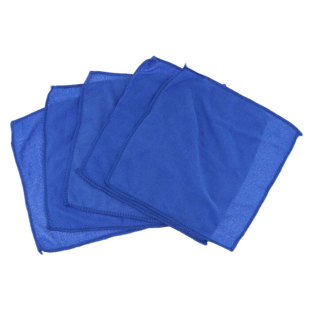 5 lot Soft Clean Towel Motorcycle Bicycle Cleaning Cloth Rags Duster Kit