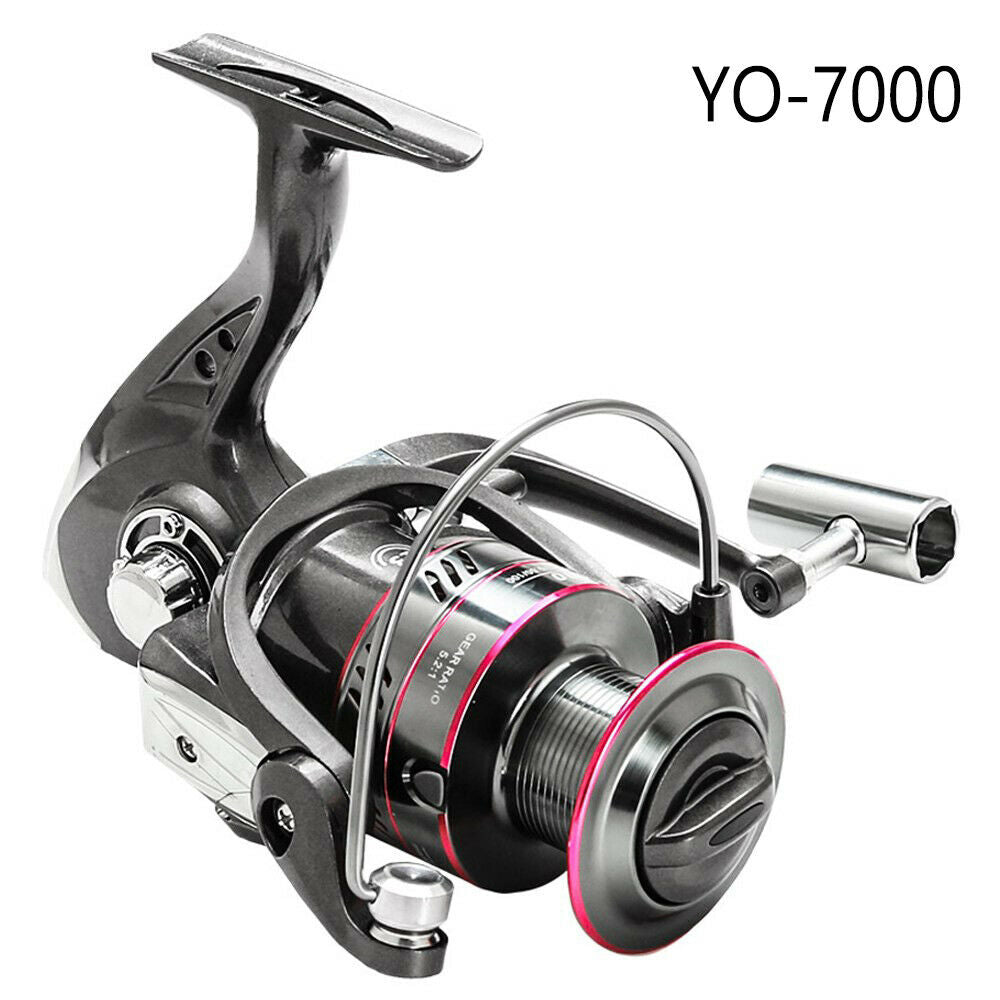 13 Axis Full Metal Wire Cup Fishing Reel Spinning Wheel Fishing Gear YO-7000