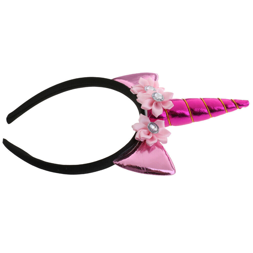 Kids Party Headband Unicorn Theme Hair Band Fancy Dress Costume Accessory