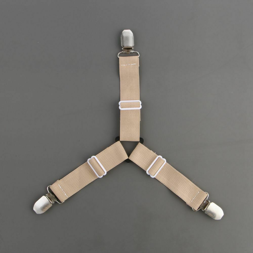 Non-slip Straps Fastener Elastic Belt Mattress Clip Bed Sheets Buckle