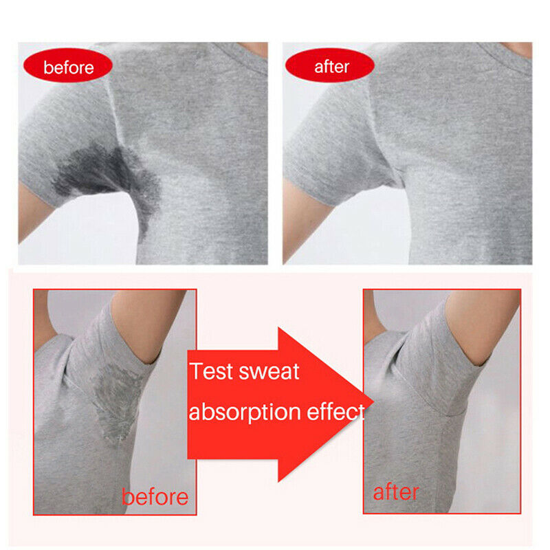 Set of 20Pcs Disposable Underarm Armpit Sweat Perspiration Pads keep Cloth Dr Rf
