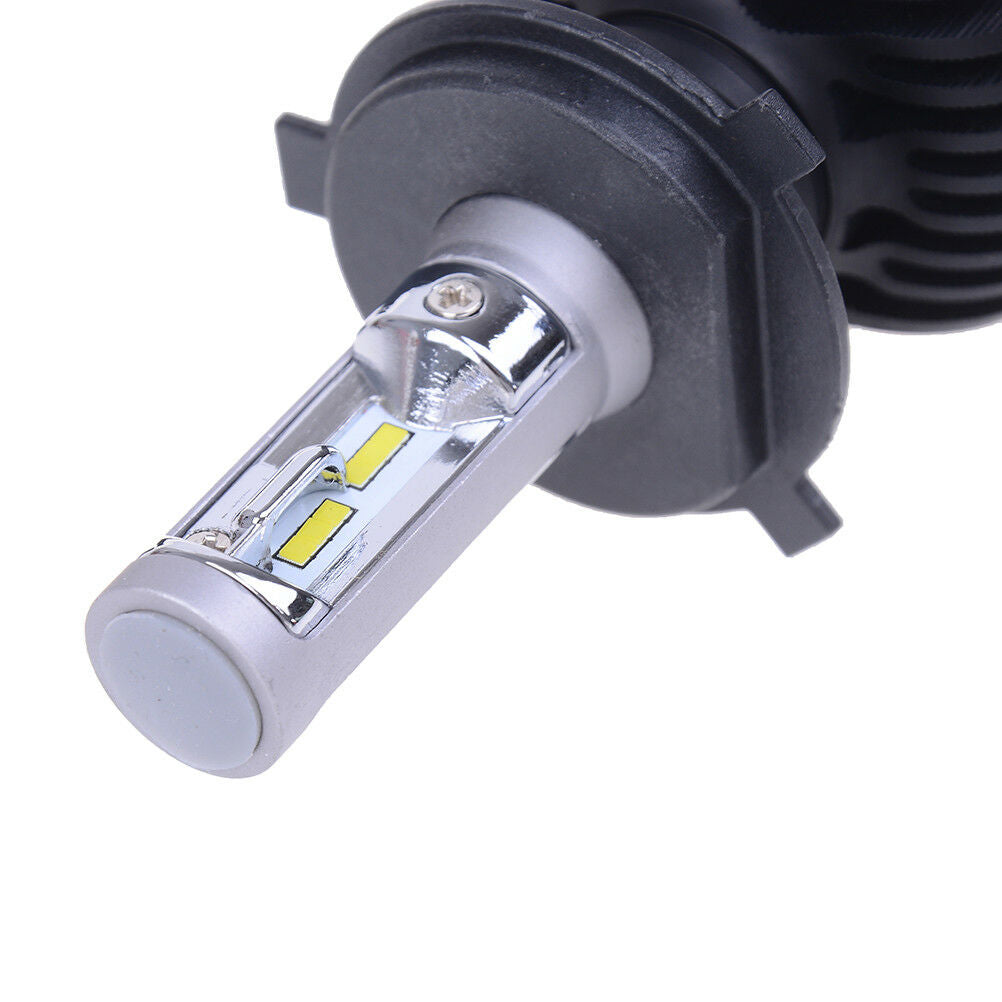 H4 9003 hb2 led headlight kit light lamp bulb high low beam 50w 8000lm BDAU