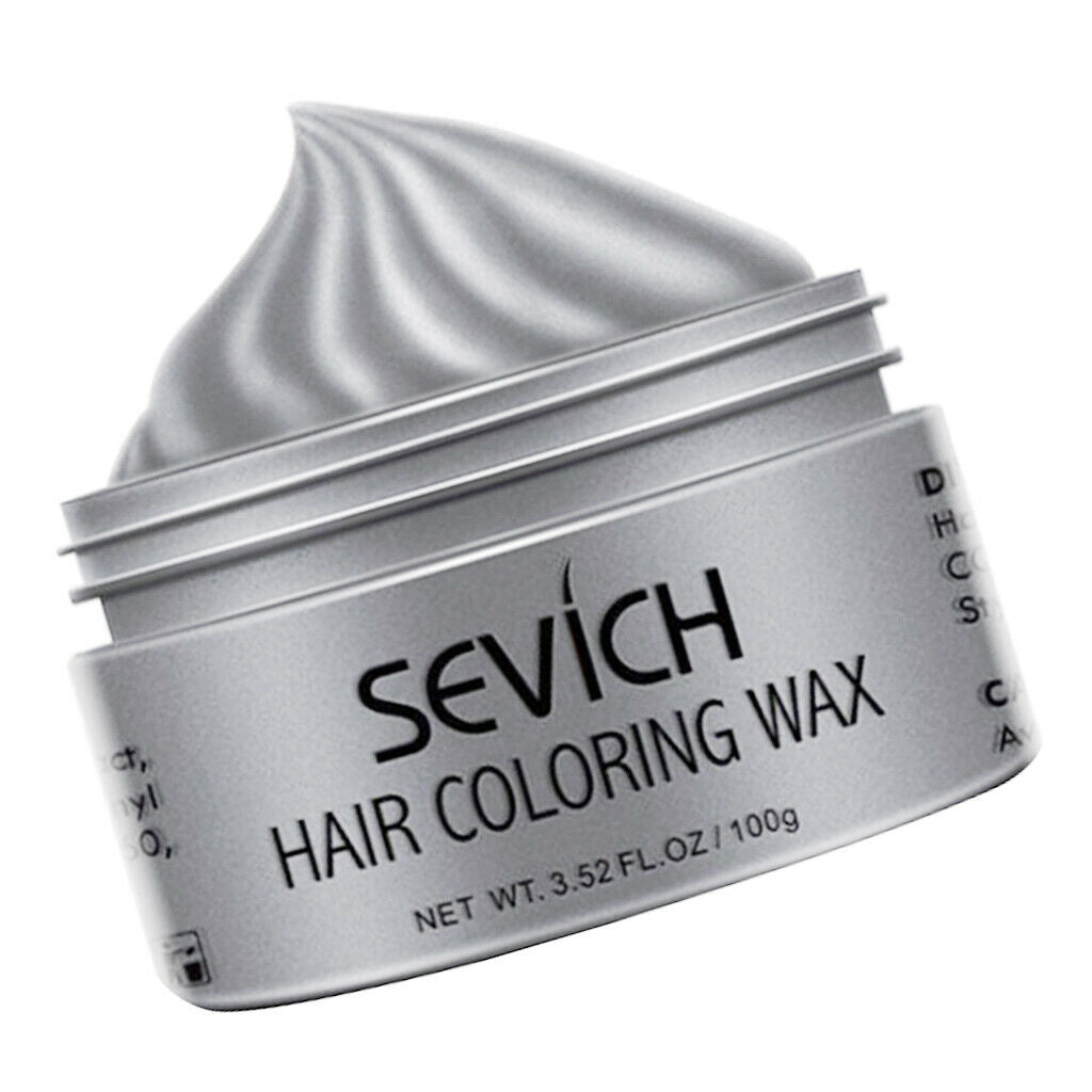 Temporary Color Hair Wax Hair Style Dye Instantly Natural Hair Color Gray