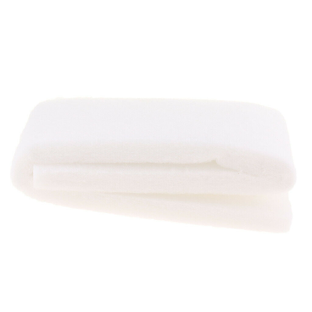 White Aquarium Filter Media Roll - Density Aquarium Filter Pad for Crystal Clear