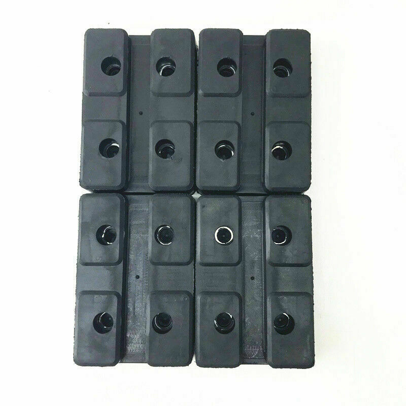4 x Square Heavy Duty Rubber Arm Pads Car Lift Accessories For Auto Truck Hoists