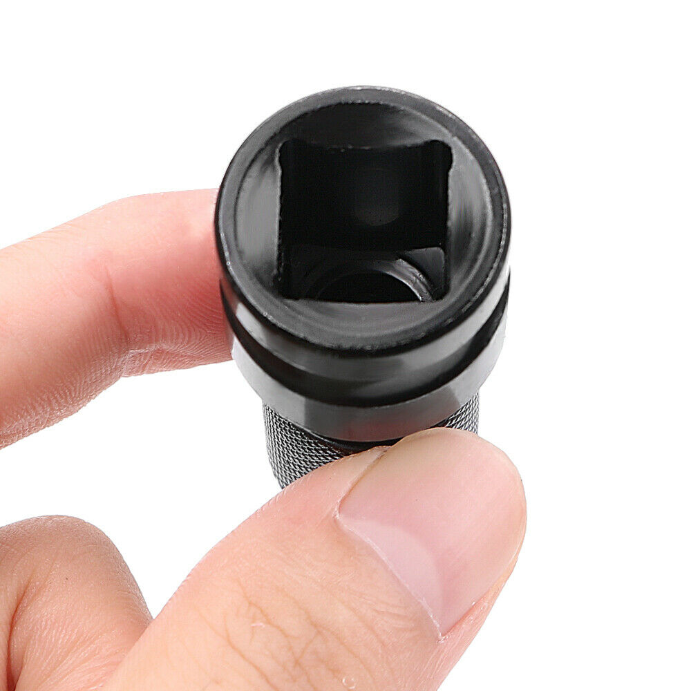 1/2" Drive To 1/4" Hex Drill Chuck Converters Socket Adapter For Impact Wrench