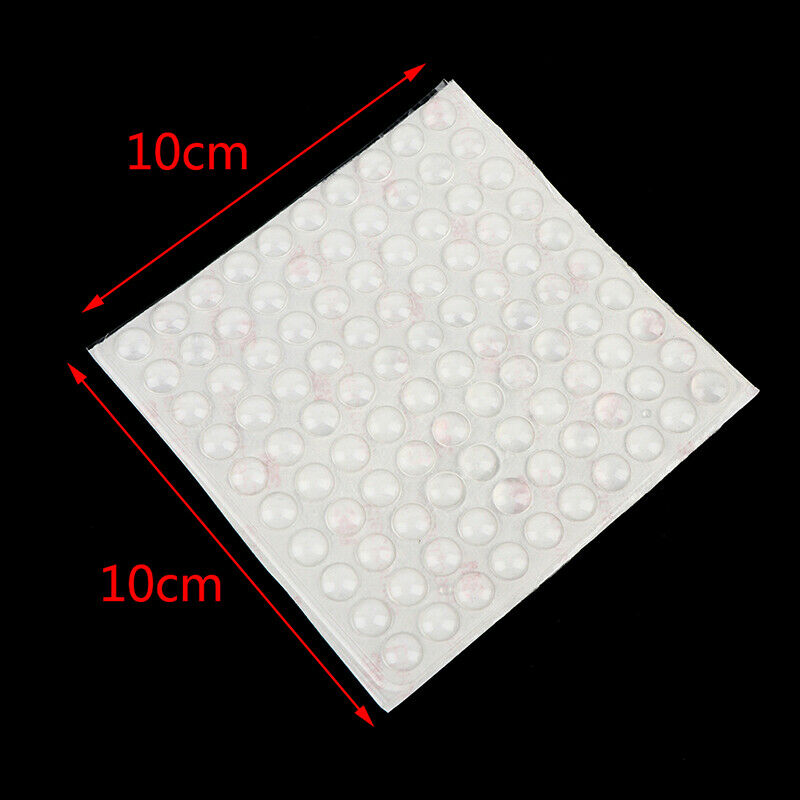 100PCS Self Adhesive Rubber Damper Buffer Cabinet Bumpers Silicone Furniture  KX
