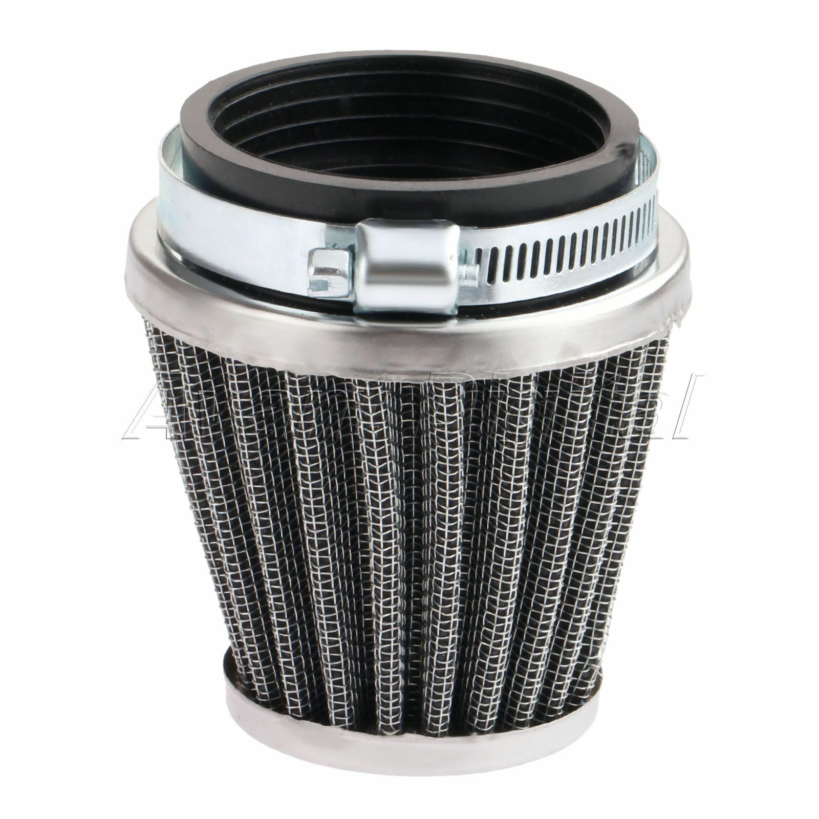 1 Motorcycle Air Filter Cleaner Inside diameter 52mm Double Layer Steel Pod Dirt