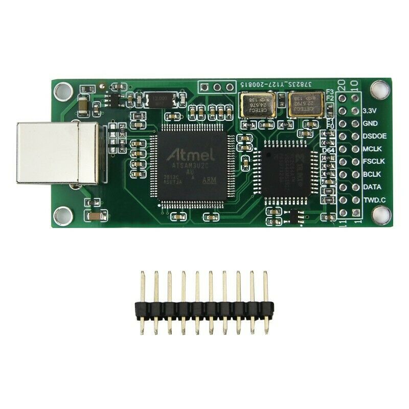 DIY USB Digital Interface OSC Crystal Oscillator Replace For Amanero DSD To I2S