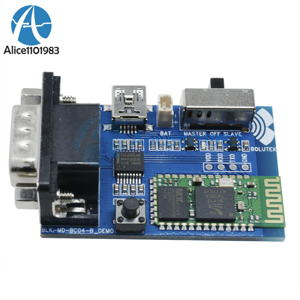 RS232 Bluetooth Serial Adapter Communication Master-Slave Module 5v mini usb