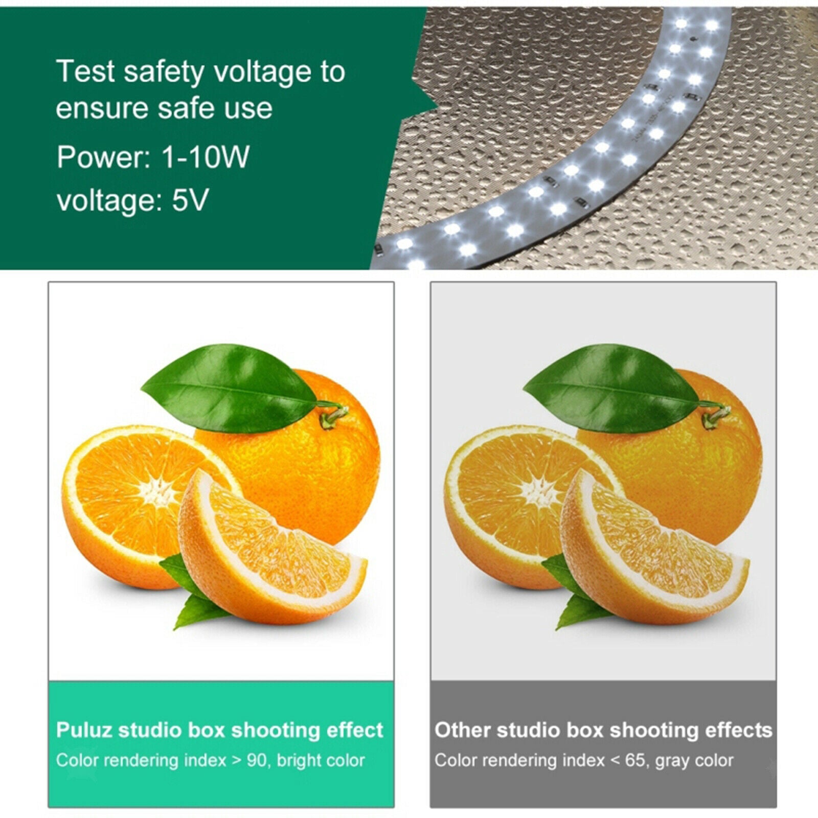 Bright 25cm Folding Photography Light Tent Set with 6 Backdrops Foldable