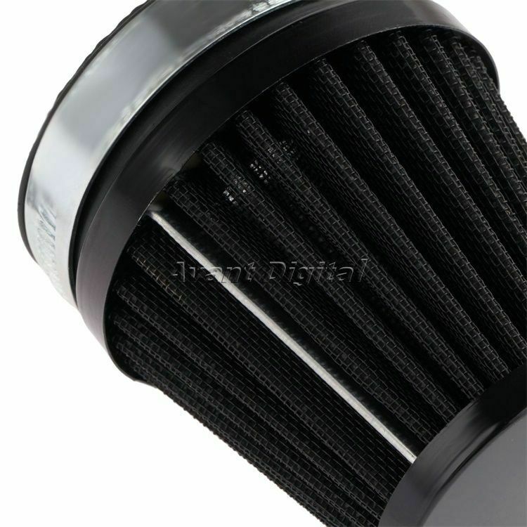 1X Air Intake Vent Cone Filter 60mm For Motorcycle scooter minibike ATV Dirt Pit