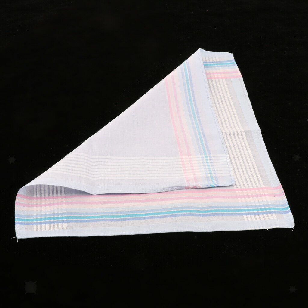 Set of 12 soft handkerchiefs Handkerchiefs Cotton handkerchiefs