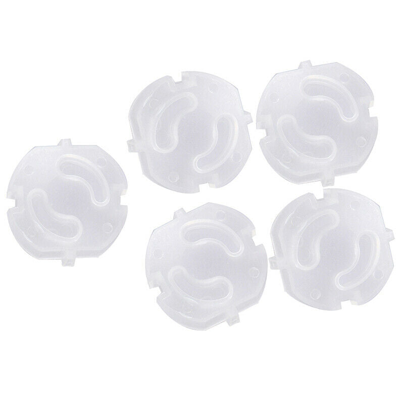 5pcs EU Child Safety Electrical Outlet Cover for Power Socket Guard Prote.l8
