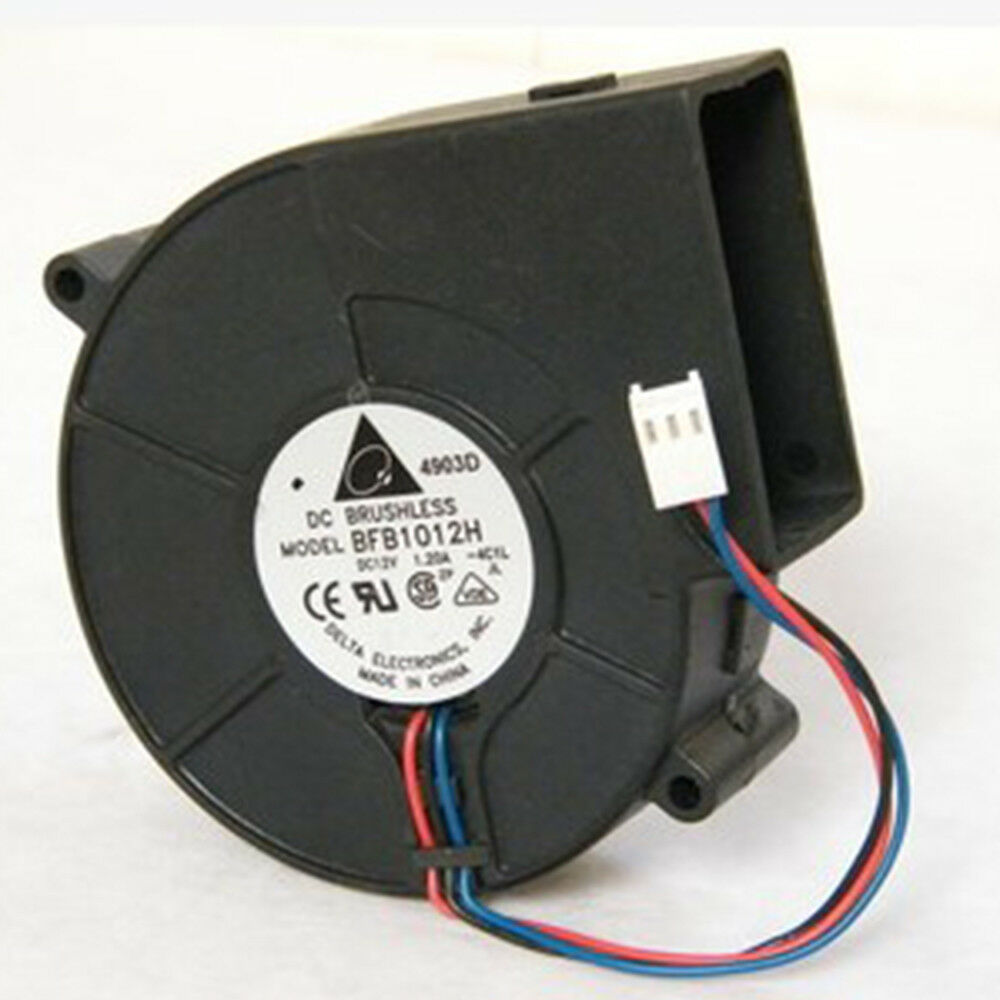 For Delta BFB1012HH Blower Fan 97mm x 33mm 12V DC 3 Pin Connector