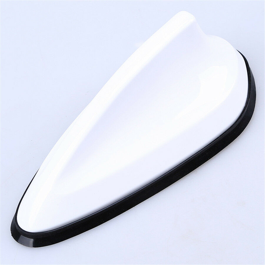 Roof White Shark Fin Vortex Stereo Radio Aerial Signal Antenna FM/AM for Dodge