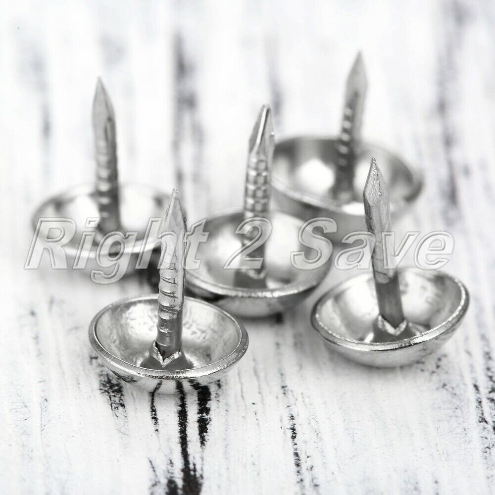 7mm Jewelry Box Sofa Upholstery Tack Nail Stud Furniture Craft Decorative 100pcs