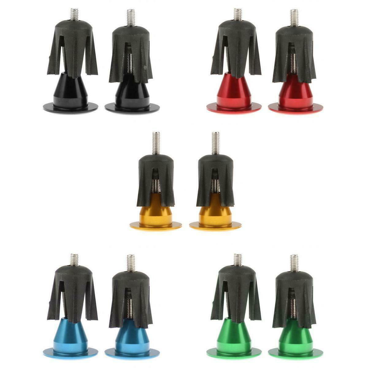 5 Pairs Aluminum Alloy  Grips End Plugs s