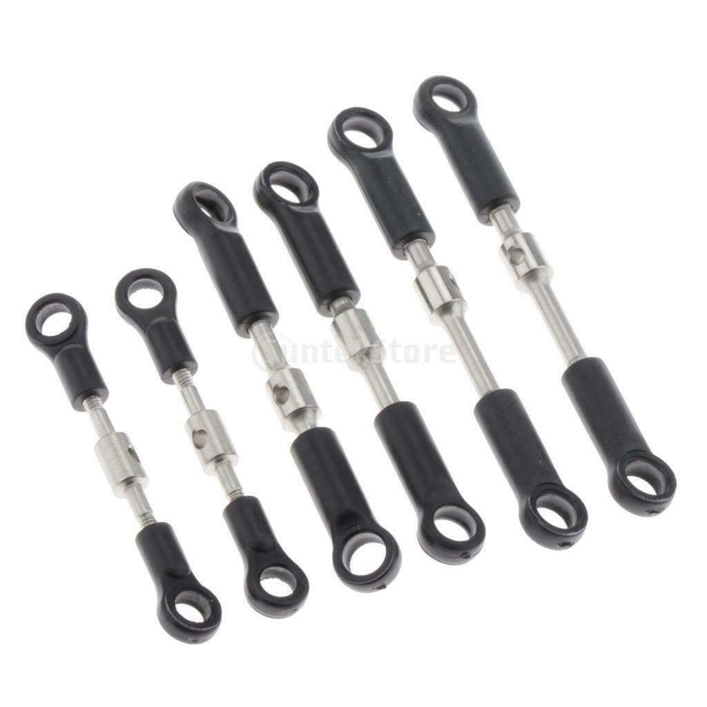 Upgrade Parts 1/14 Servo Link Pull Rods for Wltoys 144001 RC Car Buggy