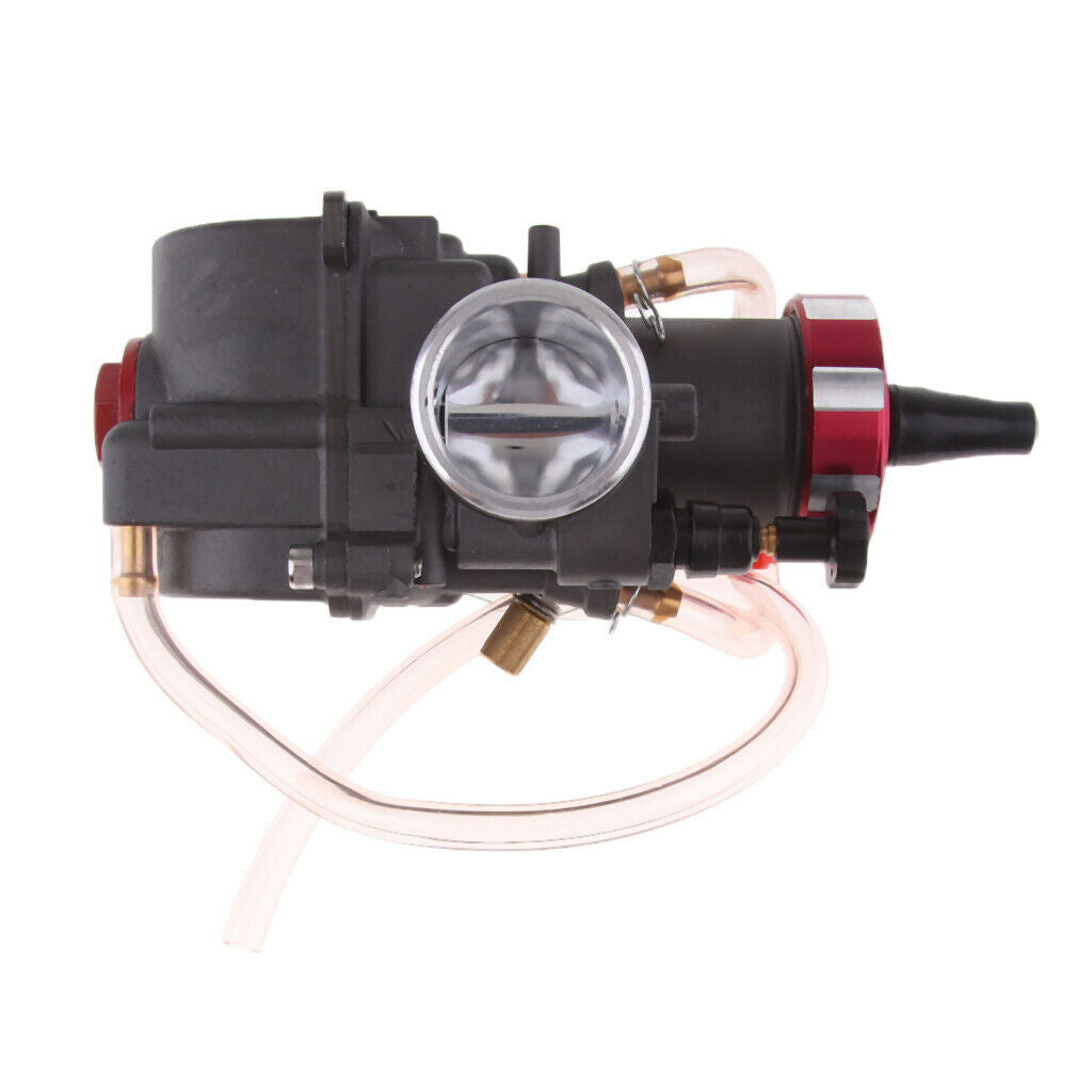 PWK28 28mm Flat Slide Carburetor Kit for 2 stroke 47CC/49CC Scooter Mini ATV