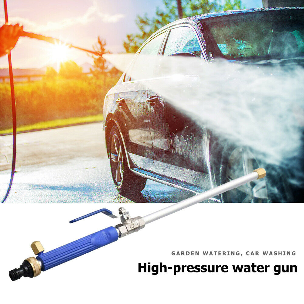 High Pressure Water Gun 46cm Jet Garden Washer Hose Wand Nozzle Sprayer @