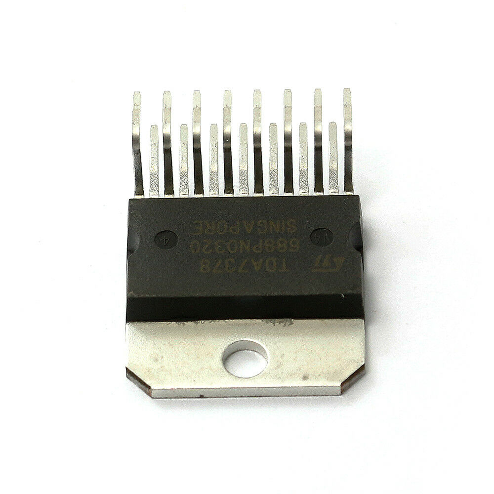 TDA7378 Package:ZIP-15 Dual Bridge Audio Amplifier for Car Radio