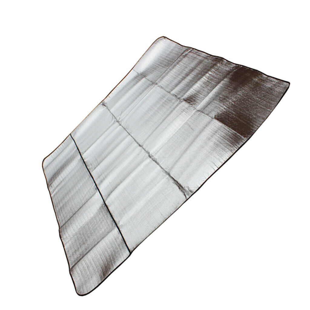 Aluminum Foil Sleeping Mattress Mat Pad for Outdoor Camping Picnic 150x200cm