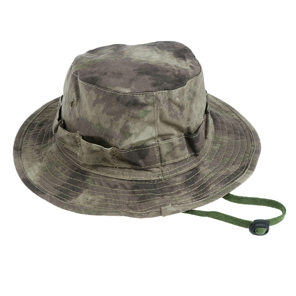Camouflage   Comfortable Outdoor Sun Hat Headwear Headgear A-