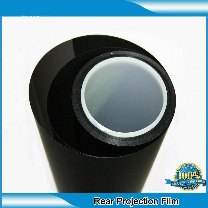 Black Rear Holographic Projection Film Projector Screen Film Window Glass Film