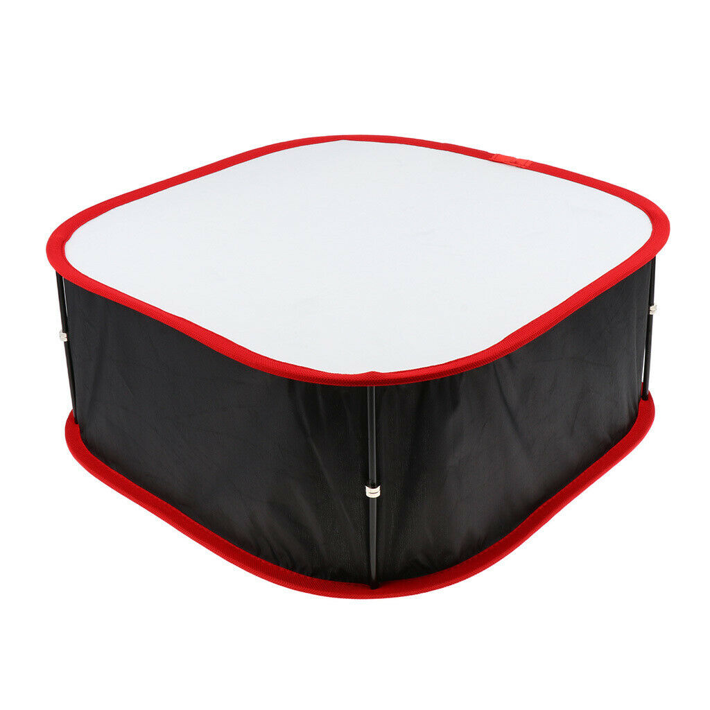 Foldable Collapsible Softbox Diffuser for YN900/600 LED Light Panel -Red