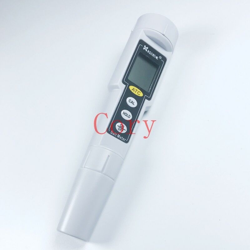 (1)High accuracy Salt meter Water Salinity Tester waterproof 0~1000 mg/L(0~0.1%)