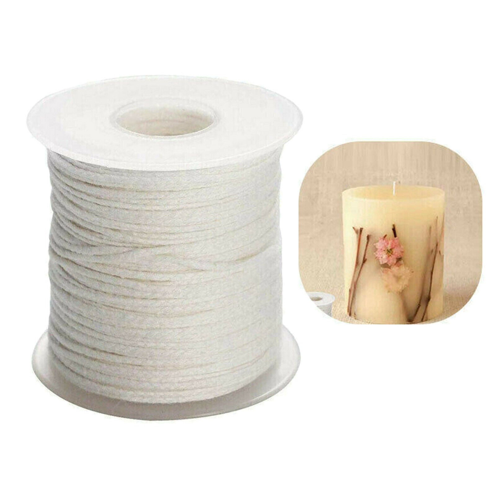 Pure Cotton Candle Wicks Core Handmade Candles DIY Accessories 48 Ply 30m