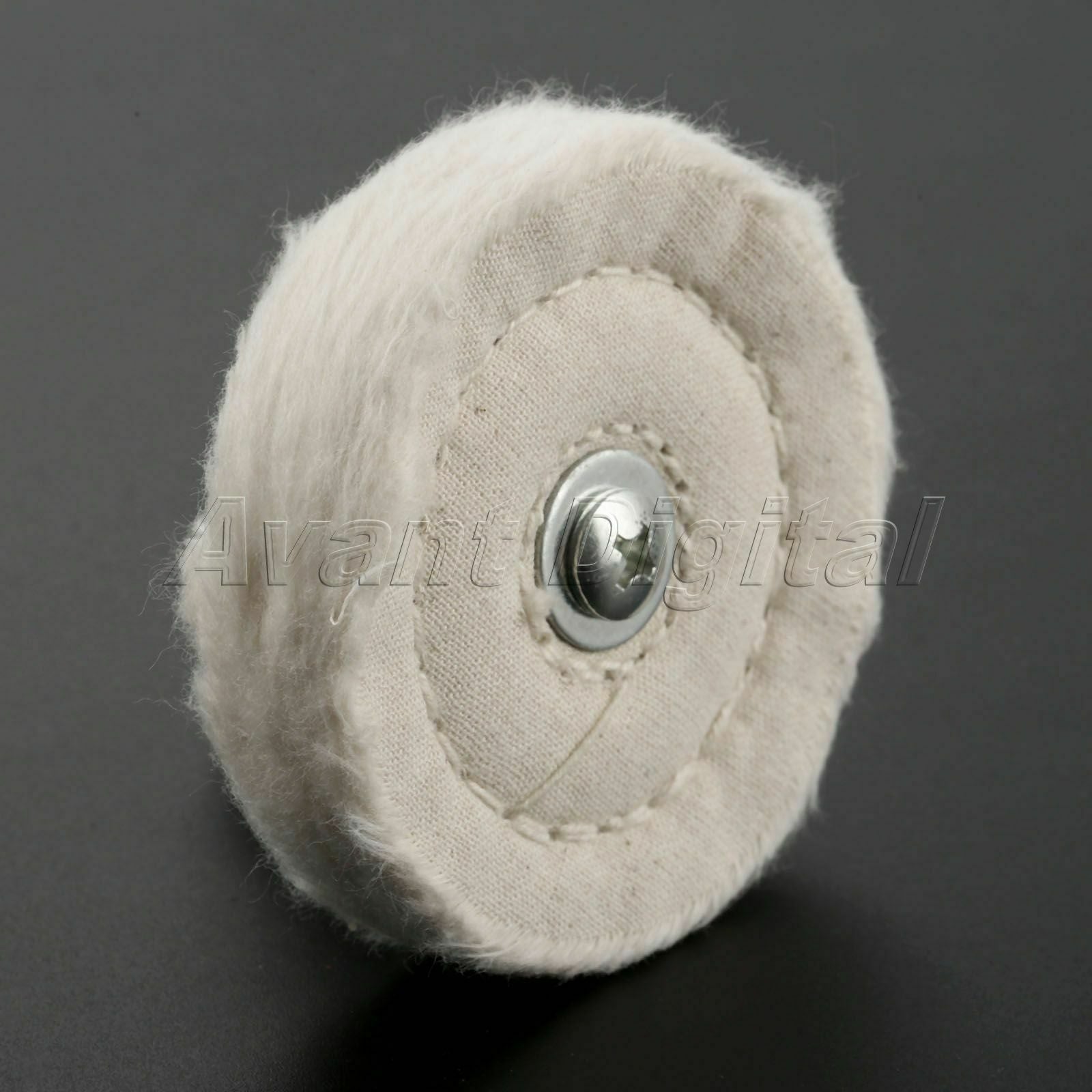 6mm Shank Round 75mm Cloth Polishing Buffing Wheel Pad Buffer Power Rotary Tool